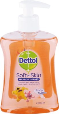 Mýdlo DETTOL tekuté Ovocné bubliny 250 ml