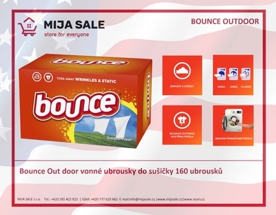 Bounce Out door fresh - dryer sheets 160 pieces - 1