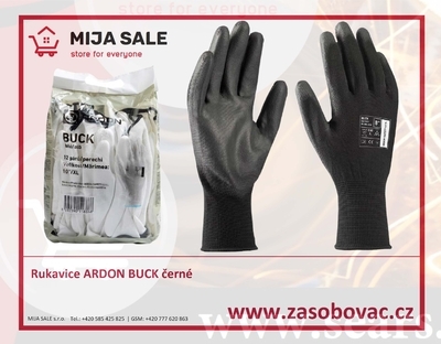 Pracovní rukavice ARDON BUCK velikost M černé
