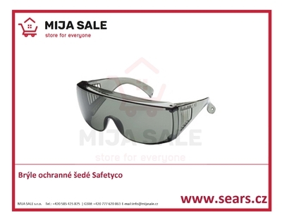 Brýle ochranné šedé Safetyco