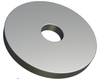 DIN 125 A - P 14x58x6 - ocel - zinek bílý - Podložka plochá pro dřevěné konstrukce - 3/3