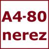 Nerez A4-80